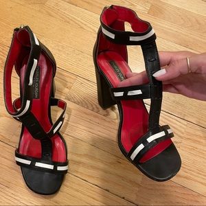 Black and White Heels